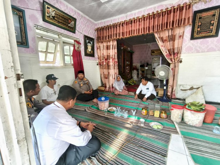 Polres Pasuruan Beri Santunan Keluarga Bocah 7 Tahun Korban Anirat di Wonorejo