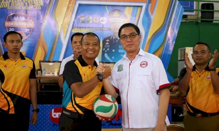Kejurprov Bola Voli Indoor U-18 Antar Klub se - Jatim Tahun 2026 Dibuka Ajang Gali Potensi Atlet Muda